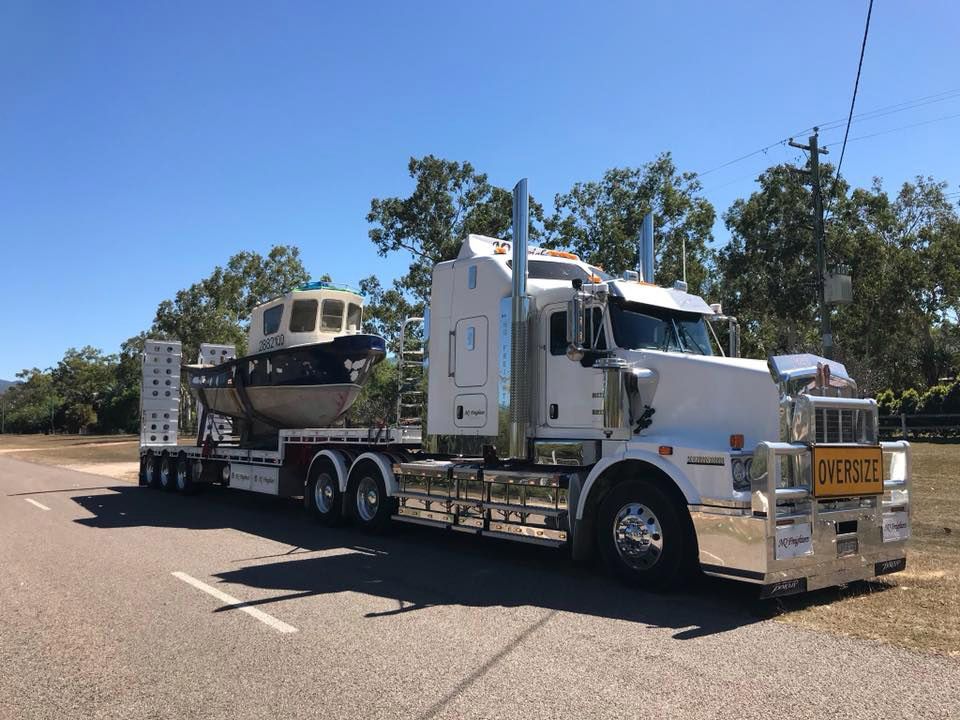 Transporting Boat Transporting — NQ Freighters In Bohle QLD