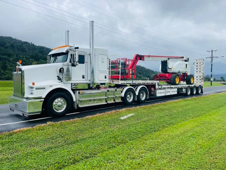 Transporting Crane Equipment — NQ Freighters In Brisbane QLD