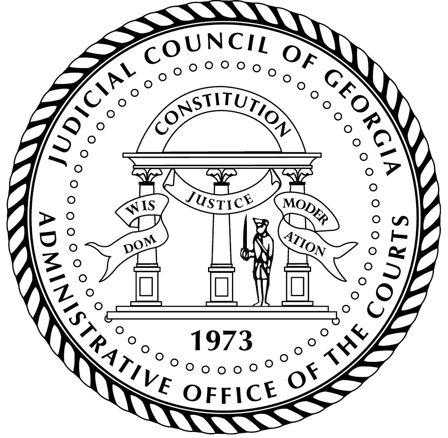 the seal of the judicial council of georgia administrative office of the courts