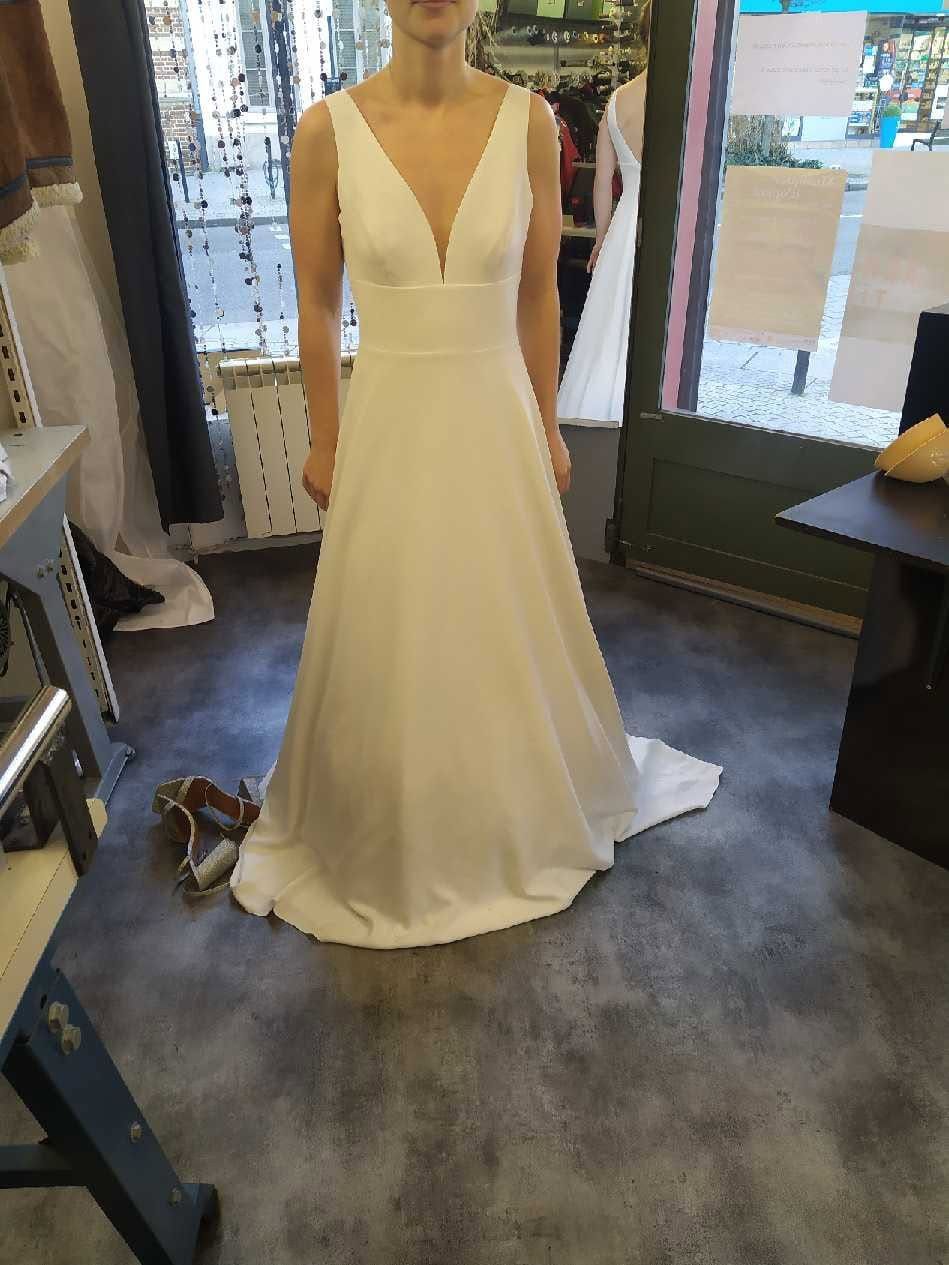 Robe de mariée avant retouche par nos couturières