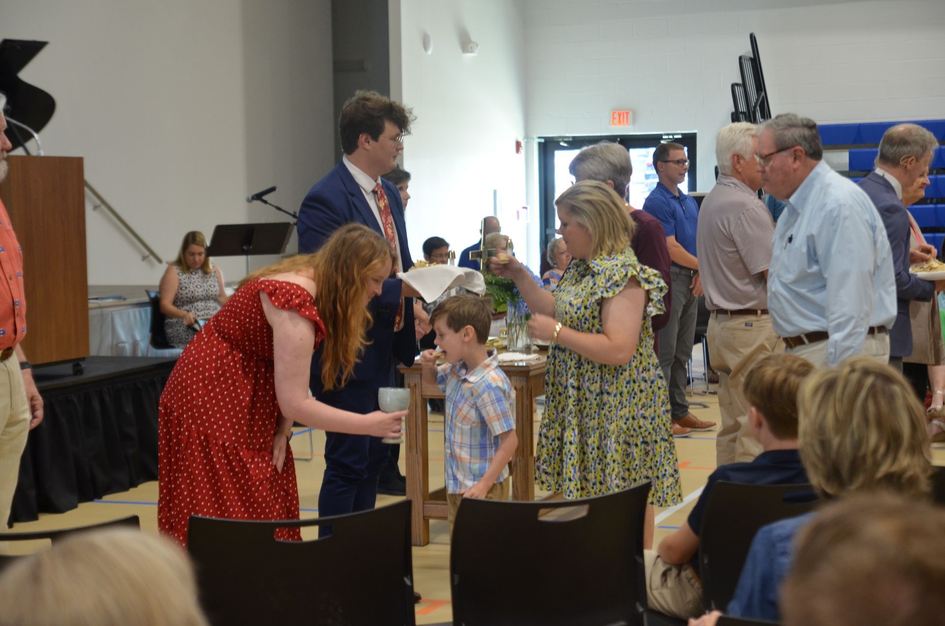 Holy Communion at SGMC