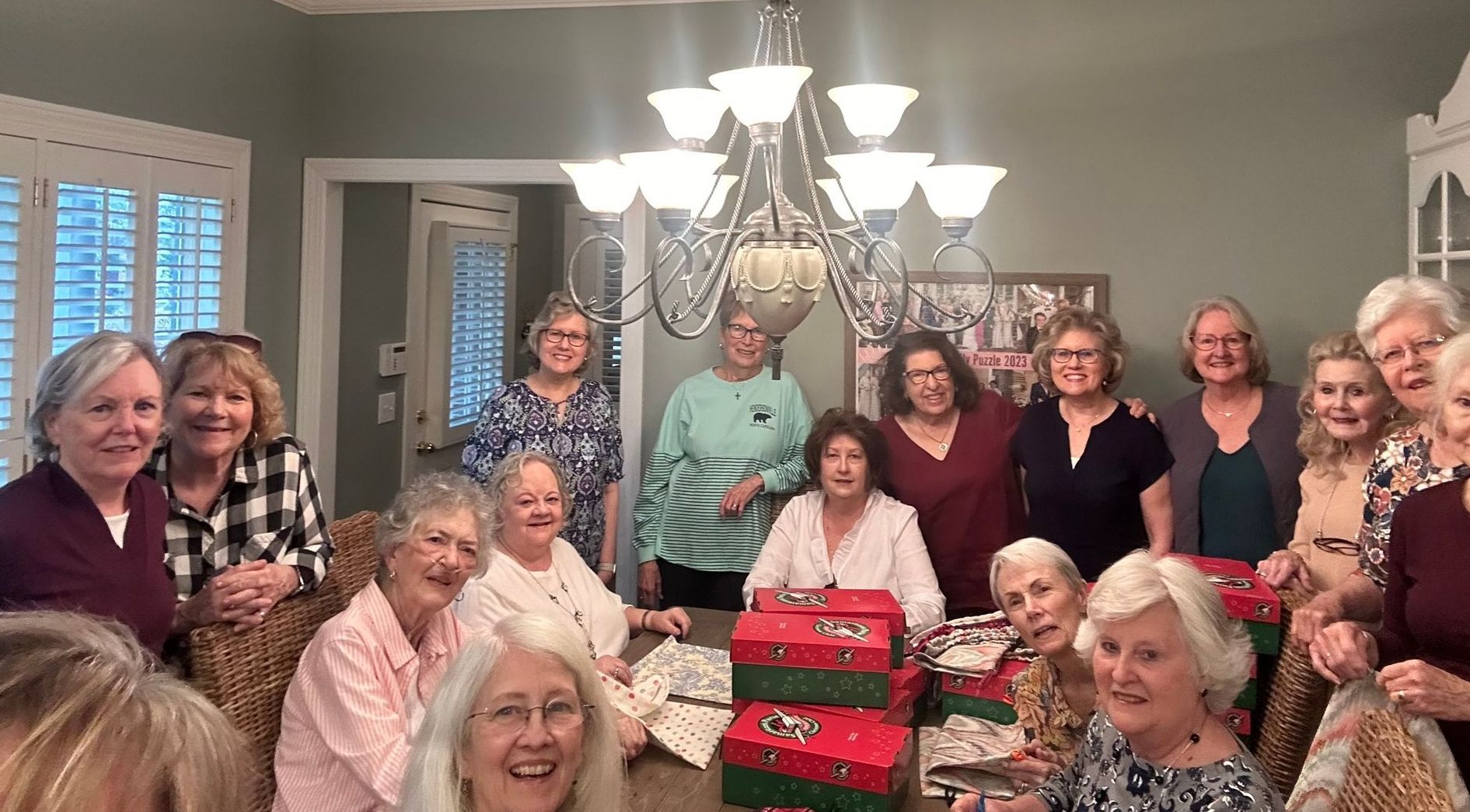 Thursday afternoon Women's Prayer Group assemble for OCC
