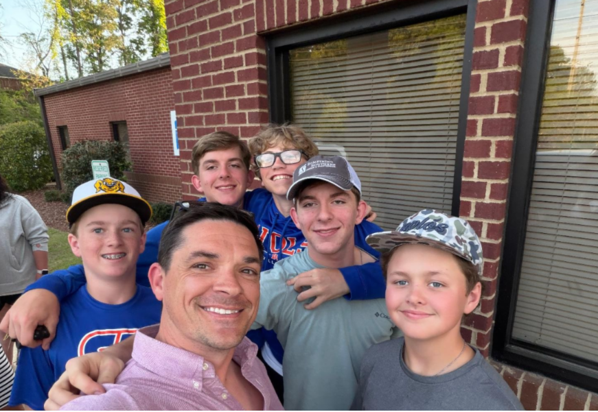 J Nelson with youth