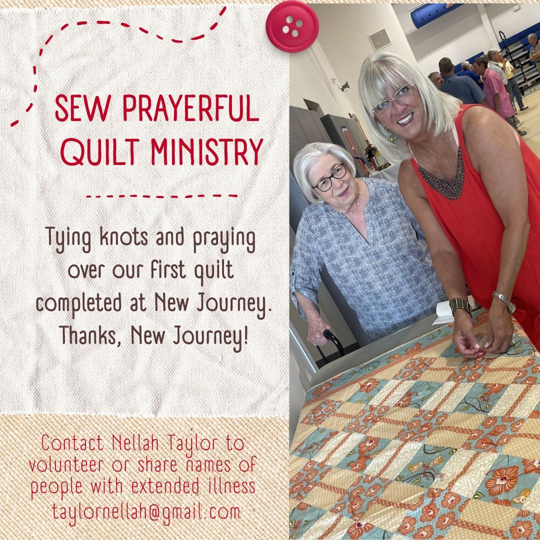 Come join the Sew Prayerful Quilt Ministry