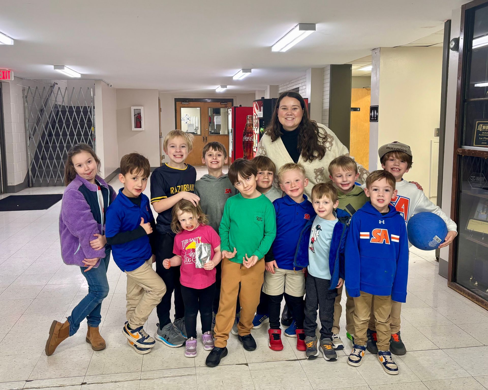 Children at Wednesday Night Activities
