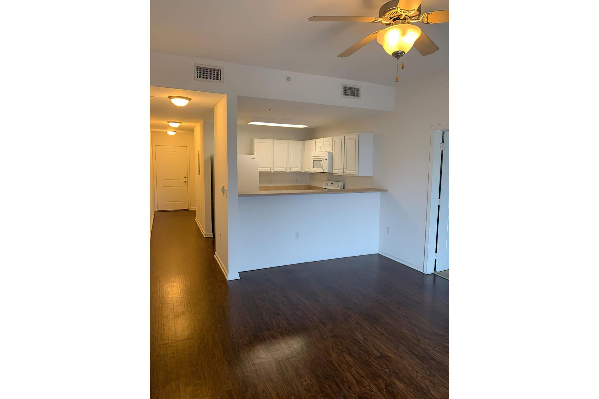 Kitchen at Surfside Apartments in Jacksonville Beach, Fl.