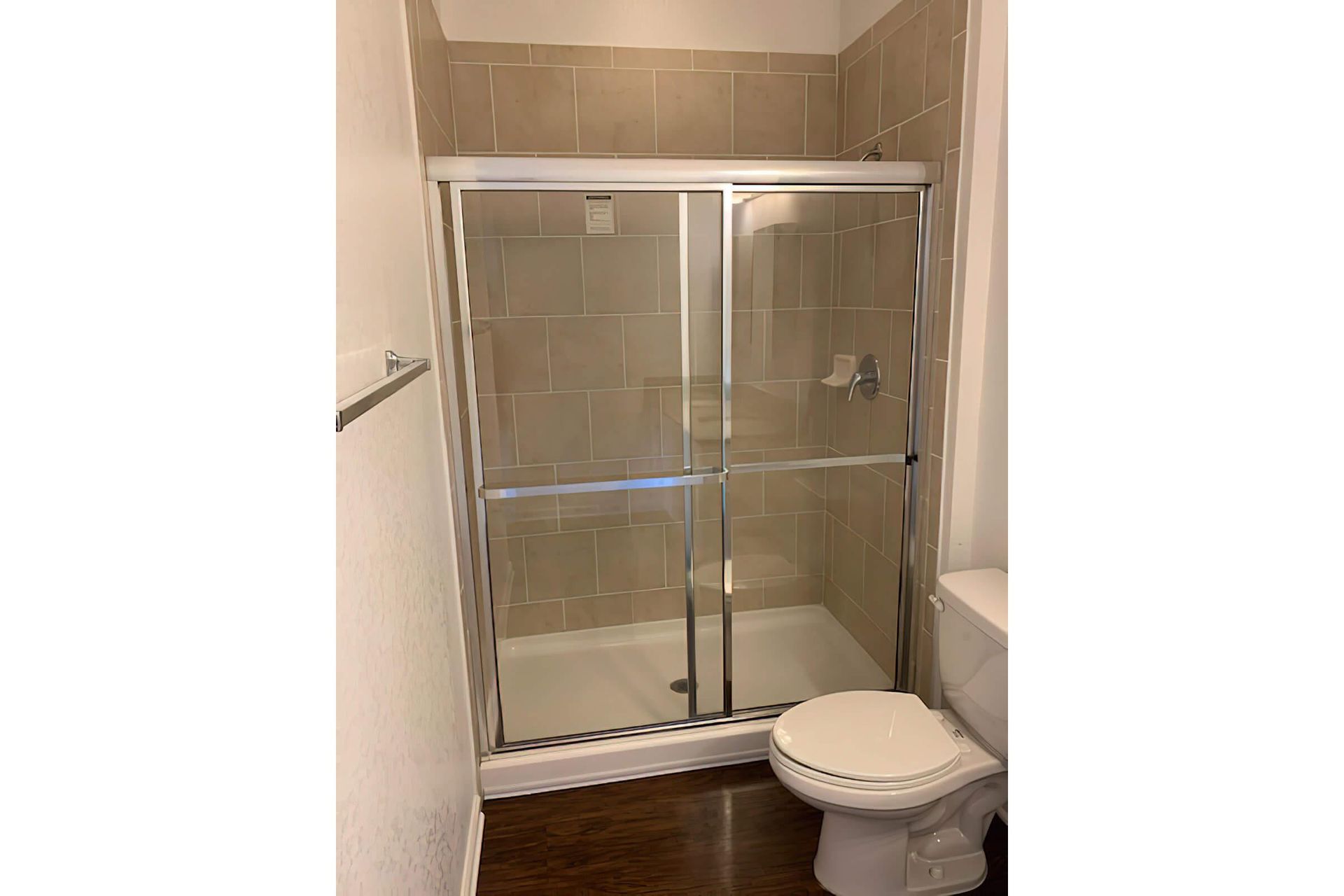 Shower at Surfside Apartments in Jacksonville Beach, Fl.