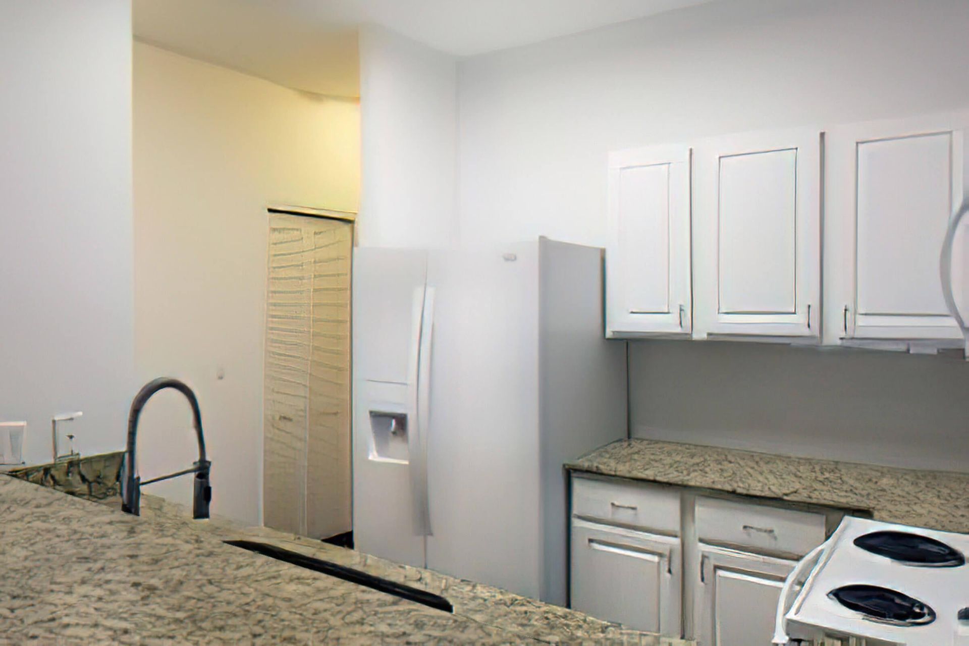 Kitchen at Surfside Apartments in Jacksonville Beach, Fl.