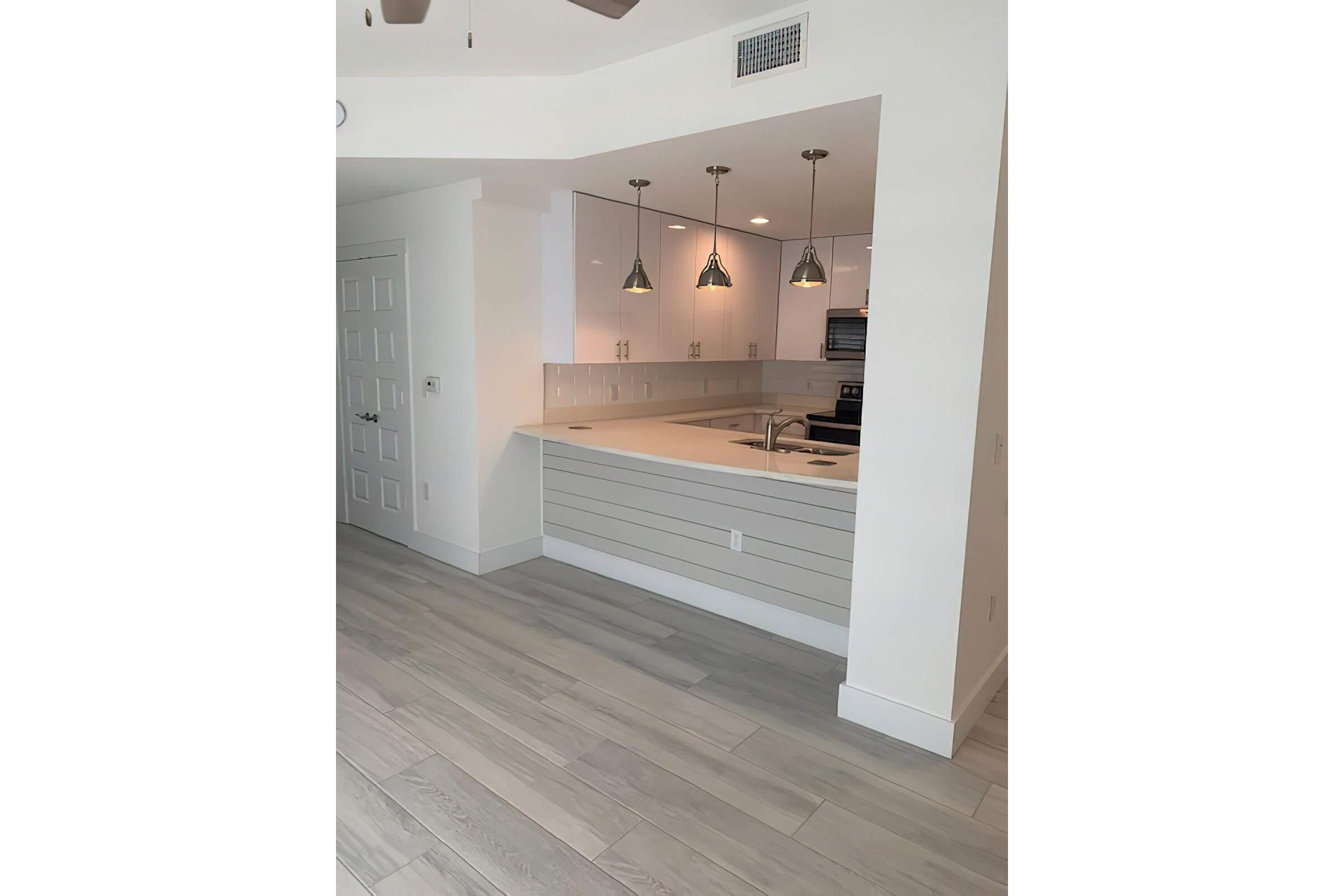 Kitchen at Surfside Apartments in Jacksonville Beach, Fl.