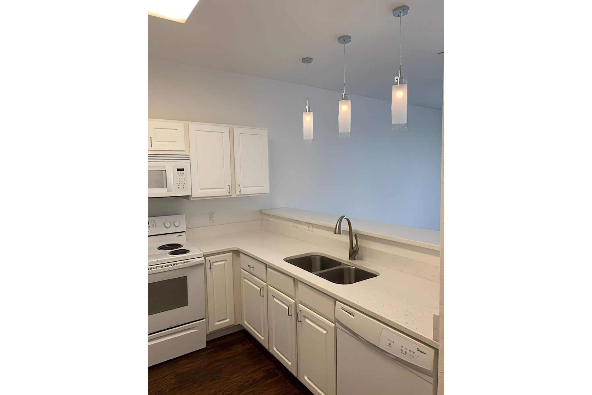 Kitchen sink at Surfside Apartments in Jacksonville Beach, Fl.