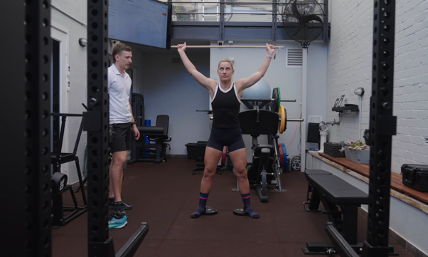 On-site commercial gym at Progressive Sports Medicine