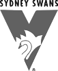 Logo for Sydney Swans, affiliation with Progressive Sports Medicine