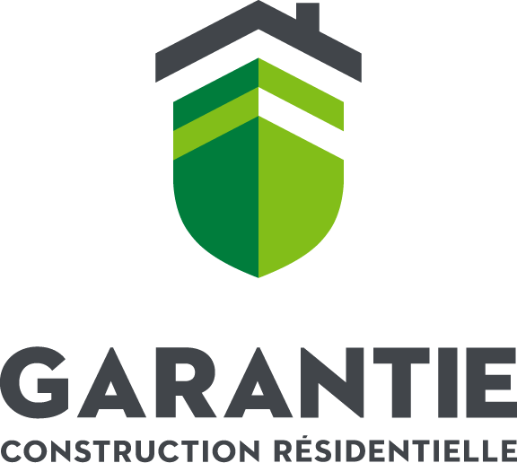 Un logo pour une entreprise appelée garantie construction résidentielle