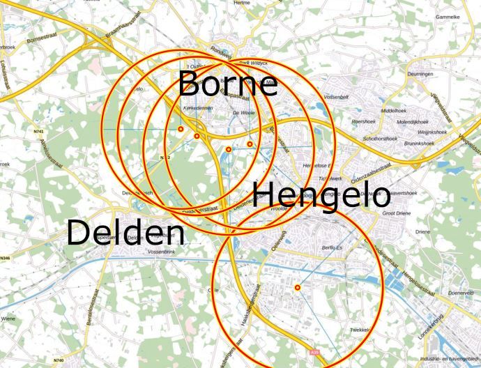 Geen windturbines in Borne, Twickel en Woolde