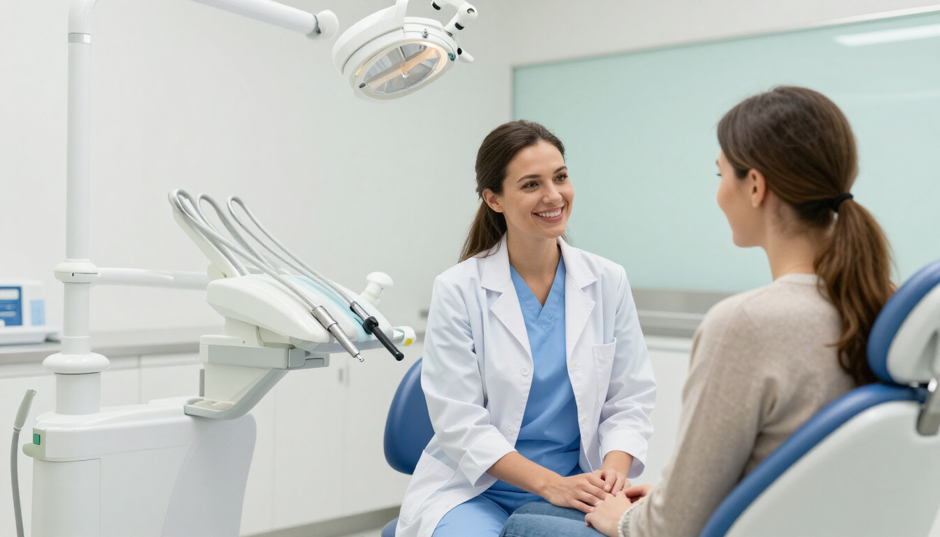 Diagnóstico dental digital en clínica moderna
