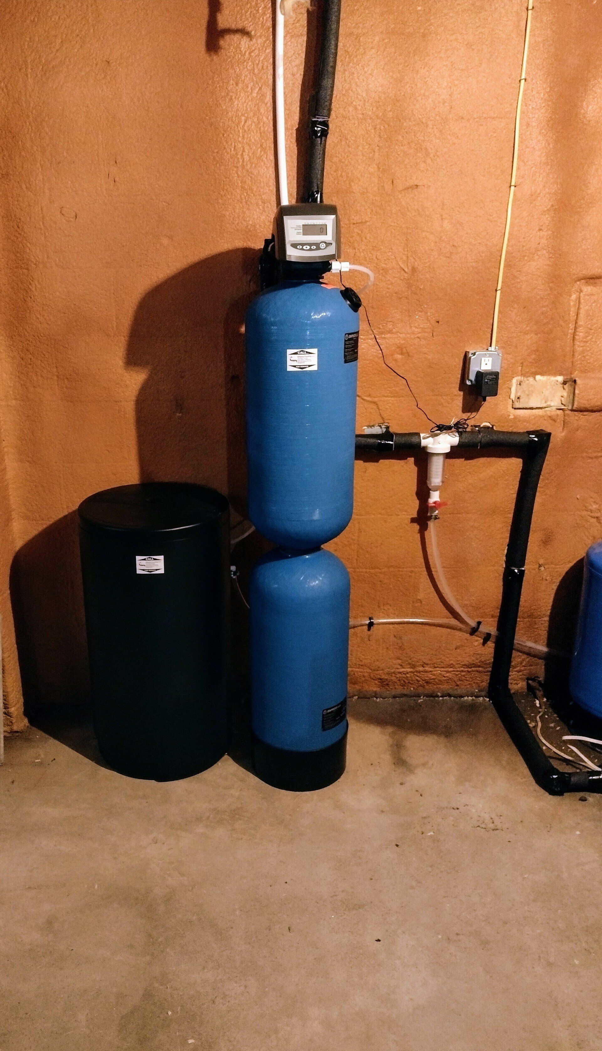 After - Water Treatment Installed
