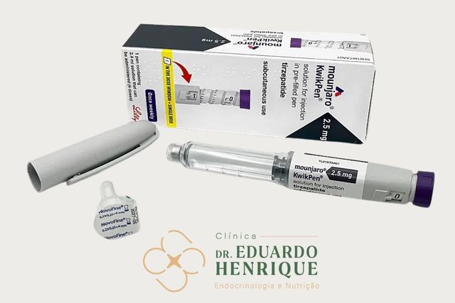 Entenda as diferentes apresentações do Mounjaro: caneta de dose única, caneta de múltiplas doses (KwikPen) e frasco de vidro