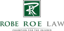 Robe Roe Law logo with green &ldquo;RR&rdquo; emblem and &ldquo;ROBE ROE LAW&rdquo; text on white background