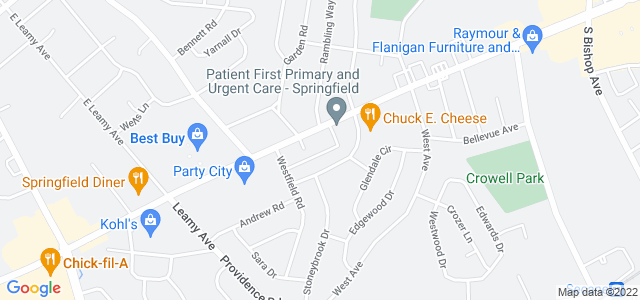 Map of business location