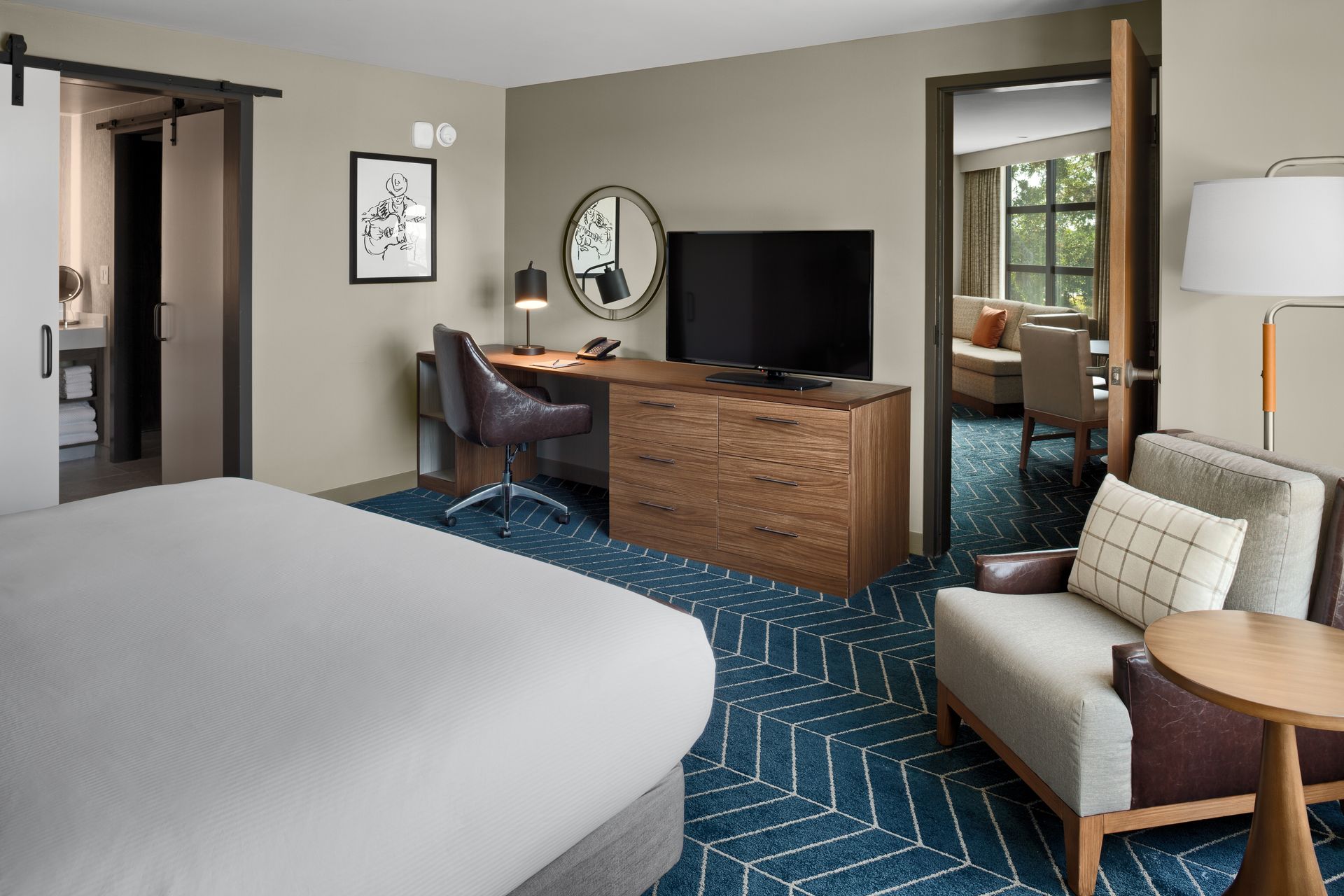 Guest Room - Suite Bedroom