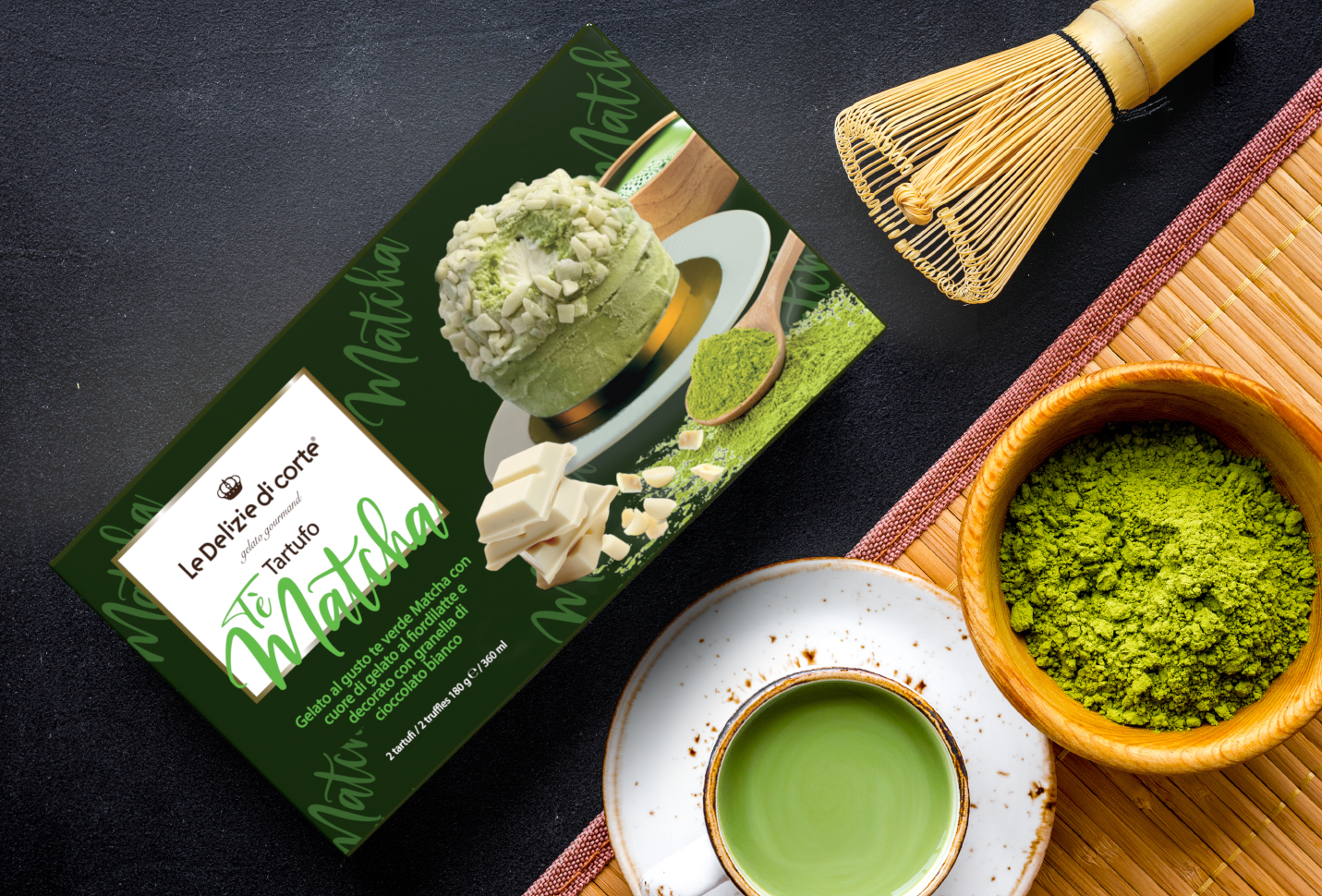 Gelato Tè Verde Matcha nel gelato!!