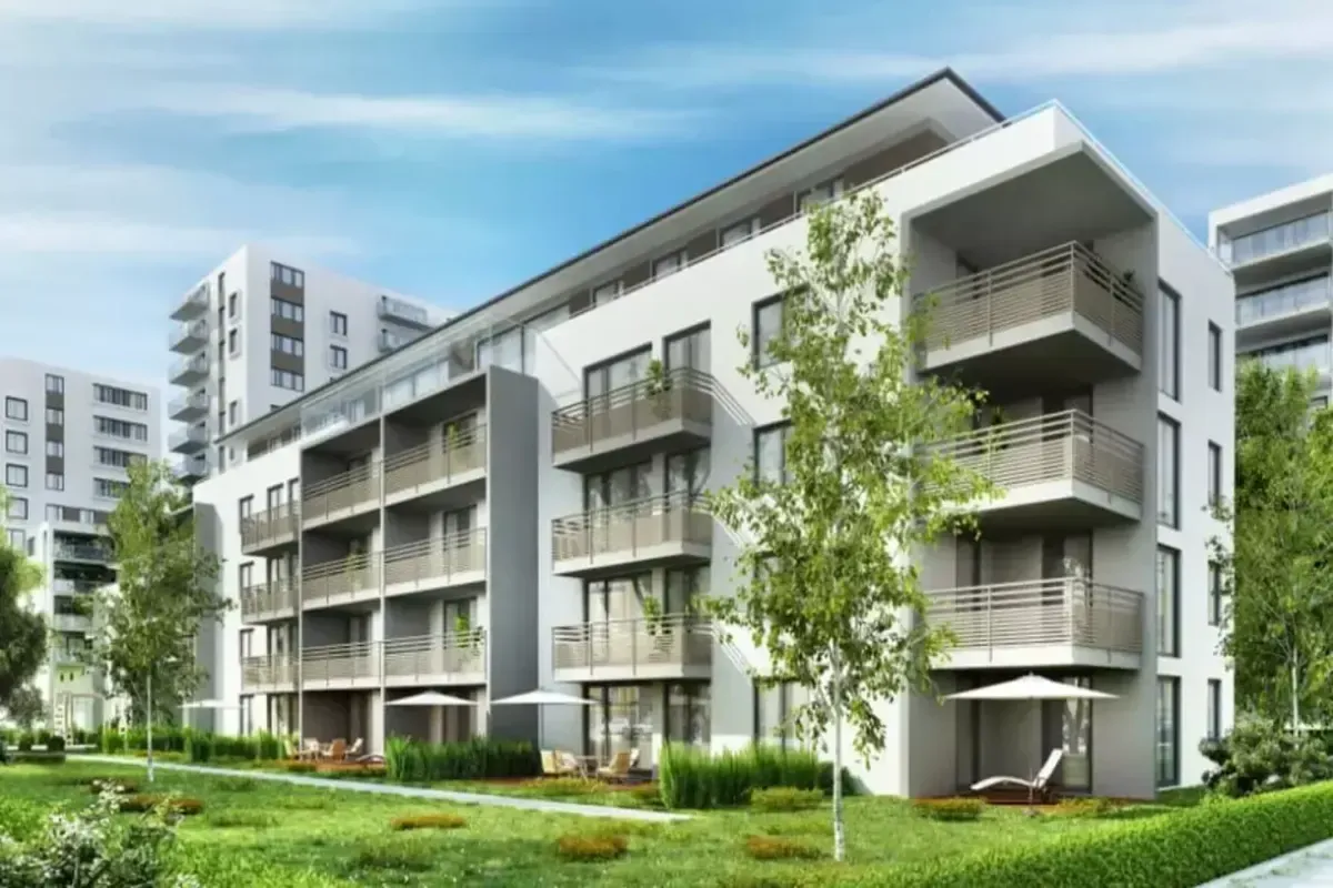 A modern multi family apartment