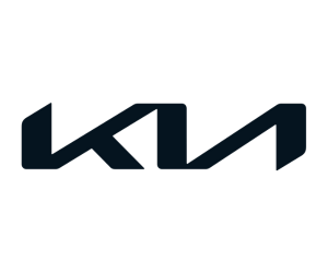 Black bold KIA logo