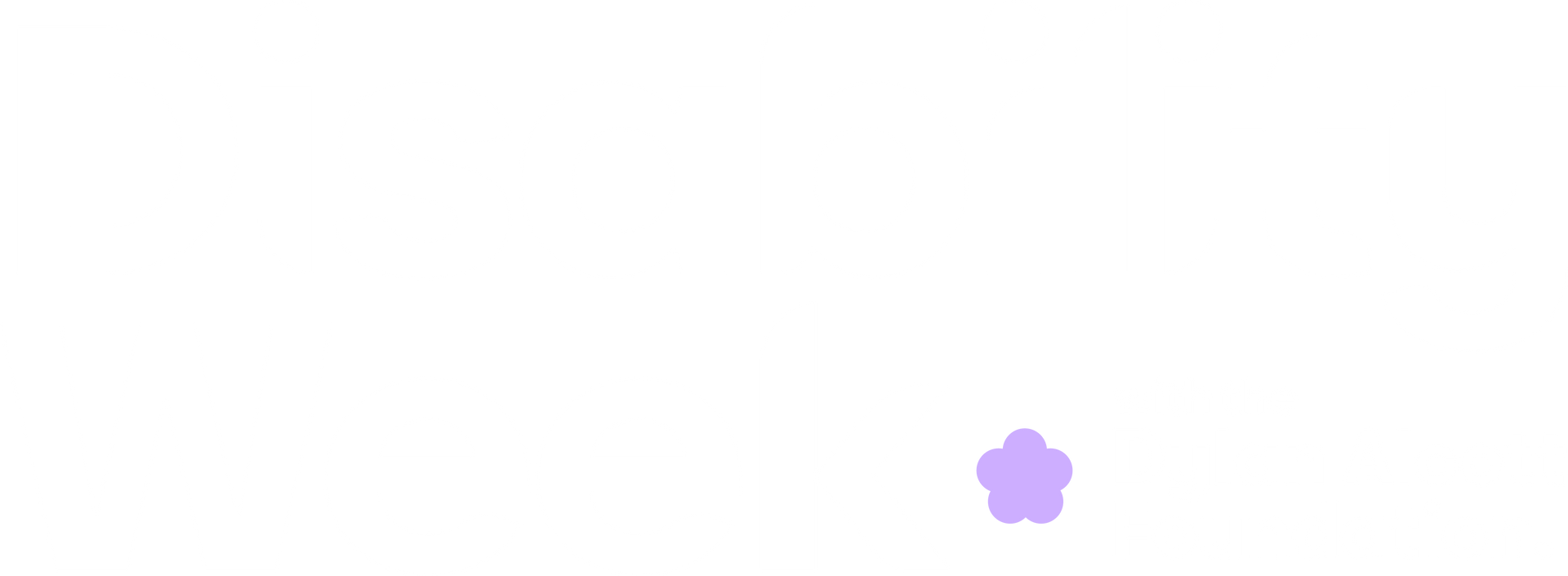 Deep purple background with a white logo in white bold text that reads Disability Week with the Dylan Alcott Foundation. A five point rounded flower sits far right underneath. 