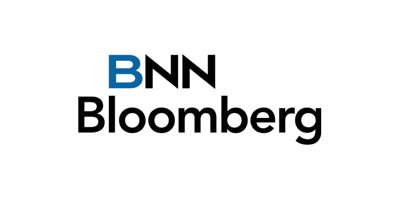 Logo for BNN Bloomberg, with 