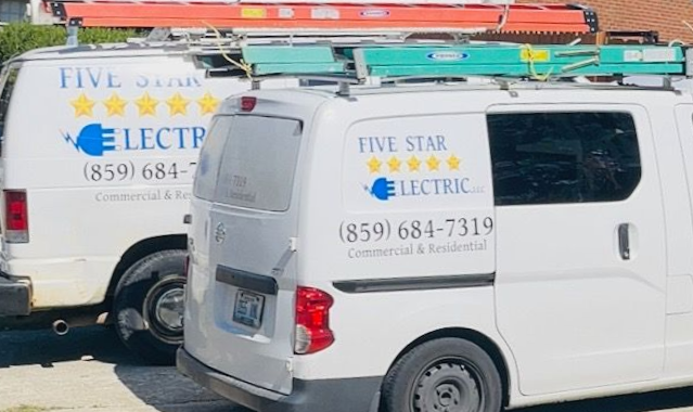 White van with