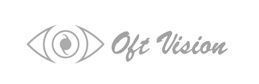 Um logotipo para uma empresa chamada eye vision com a imagem de um olho.