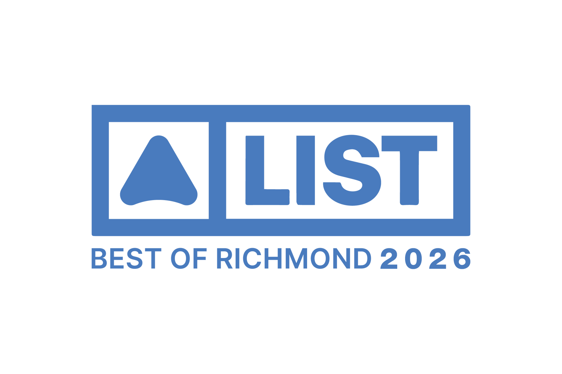 A List, Best of Richmond 2026 Logo