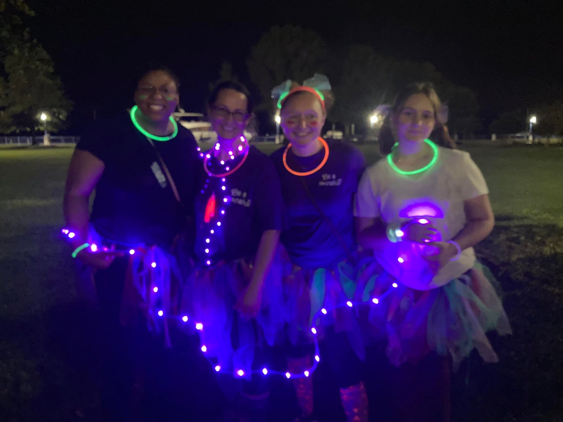 Glow Run Participants
