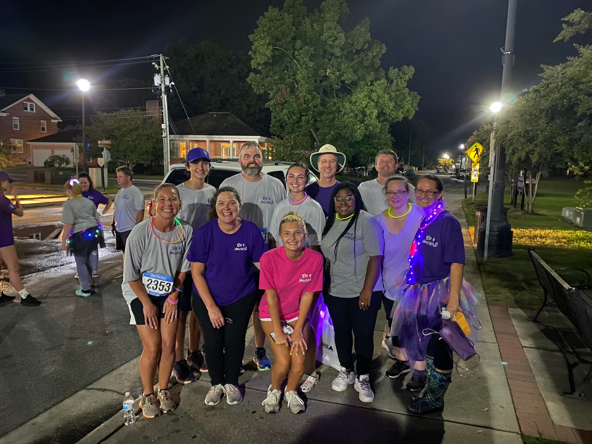Glow Run Participants