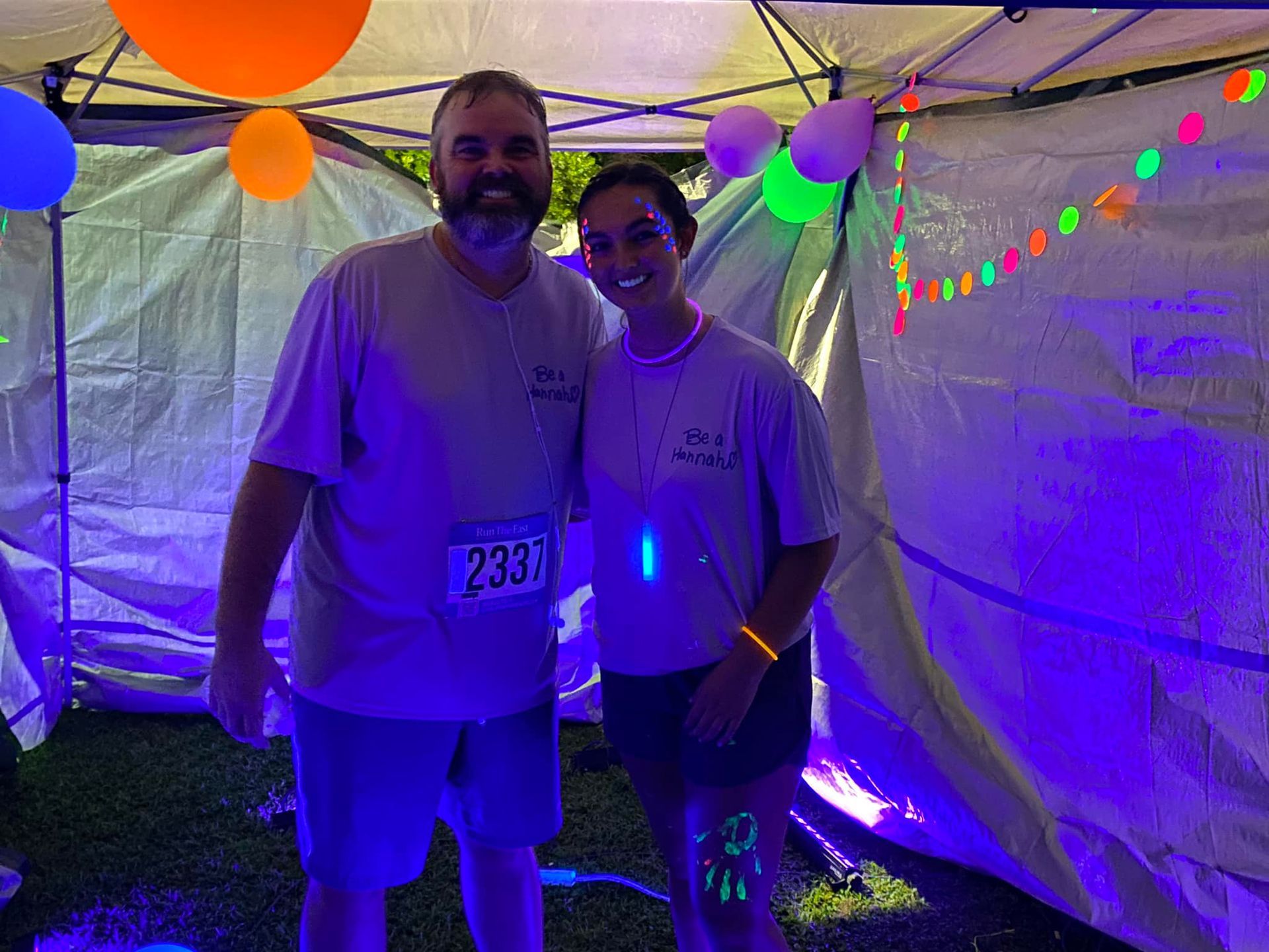 Glow Run Participants