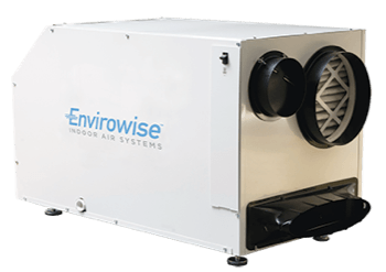 Image of a Trane® Envirowise Whole Home Dehumidifier to keep homes at a proper humidity level