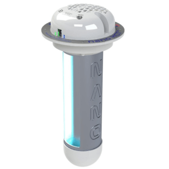 An image of the Nano Induct Whole House Air Purifier, which is compatible with Trane® systems