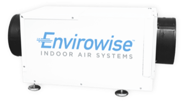 Image of a Trane® Envirowise Ventilating Dehumidifier to help keep homes at a proper humidity level