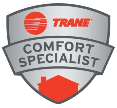 Business logo for Trane® Comfort Specialist, for which Epperson Inc. is a charter member of