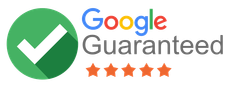The Google Guaranteed badge, showcasing Epperson Inc.'s quality work for their local Somerset-Pulaski County