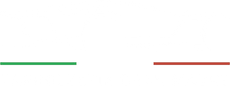Due brevi linee orizzontali, verdi a sinistra e rosse a destra, su sfondo bianco.