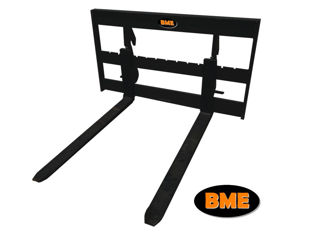 BME Pallet Forks Attachment for Loaders