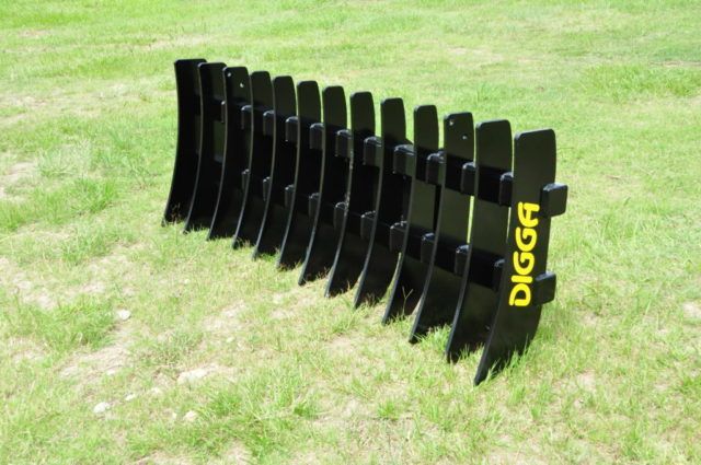 DIGGA Power Rake Attachment for Loaders