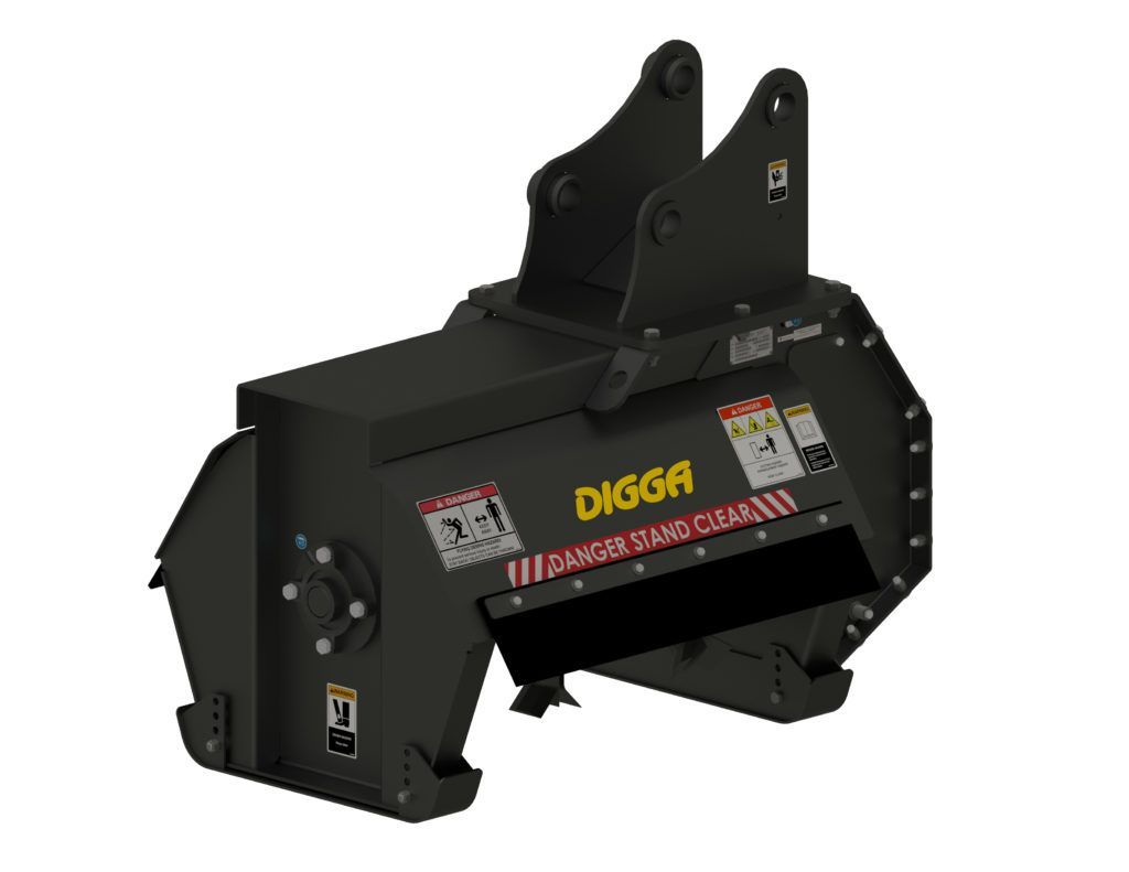 DIGGA Flail Mower for 6T Excavators