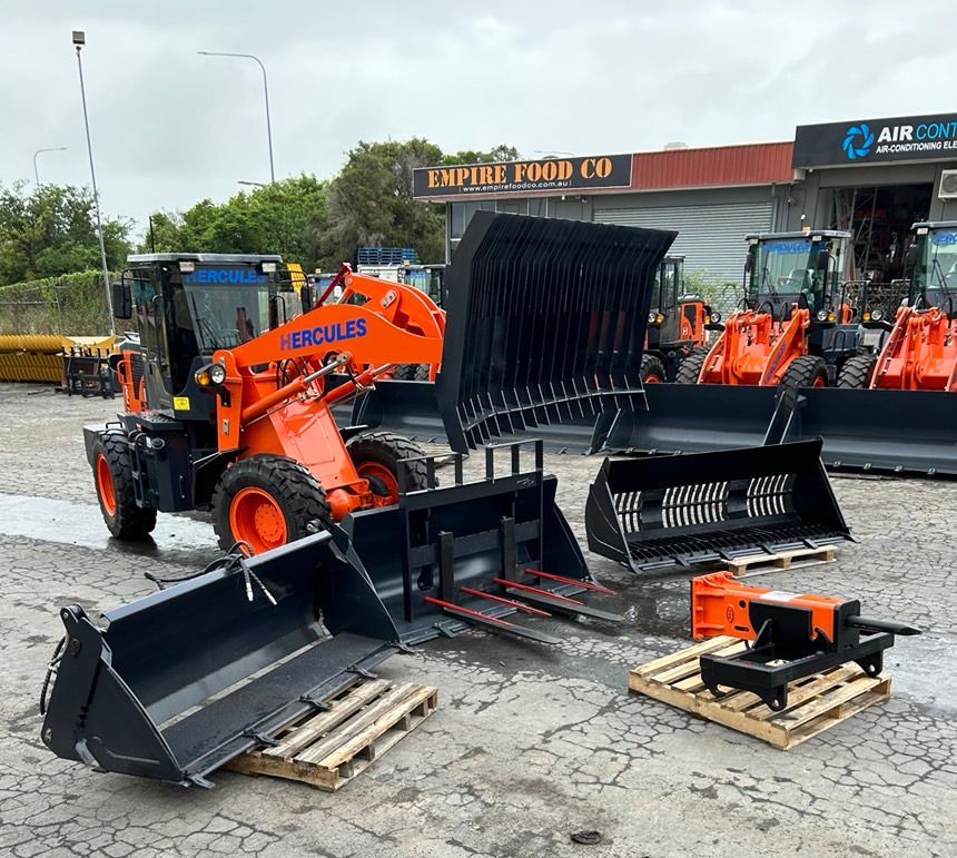 HERCULES LOADER ATTACHMENTS