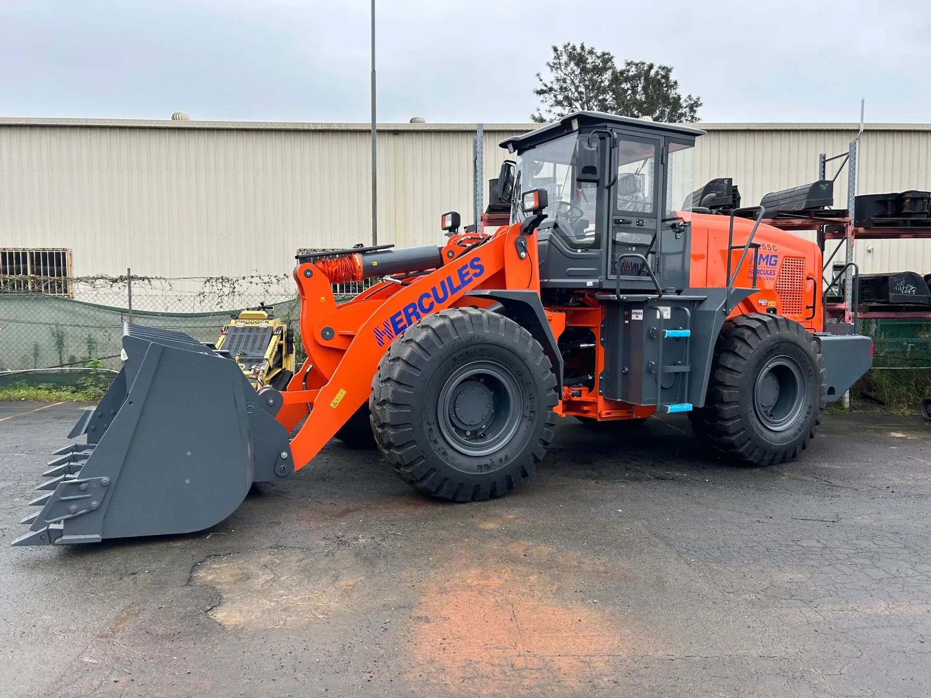 Hercules earthmoving machinery