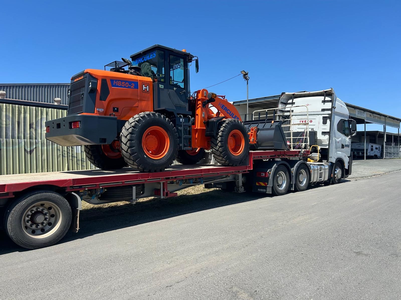 Hercules earthmoving machinery