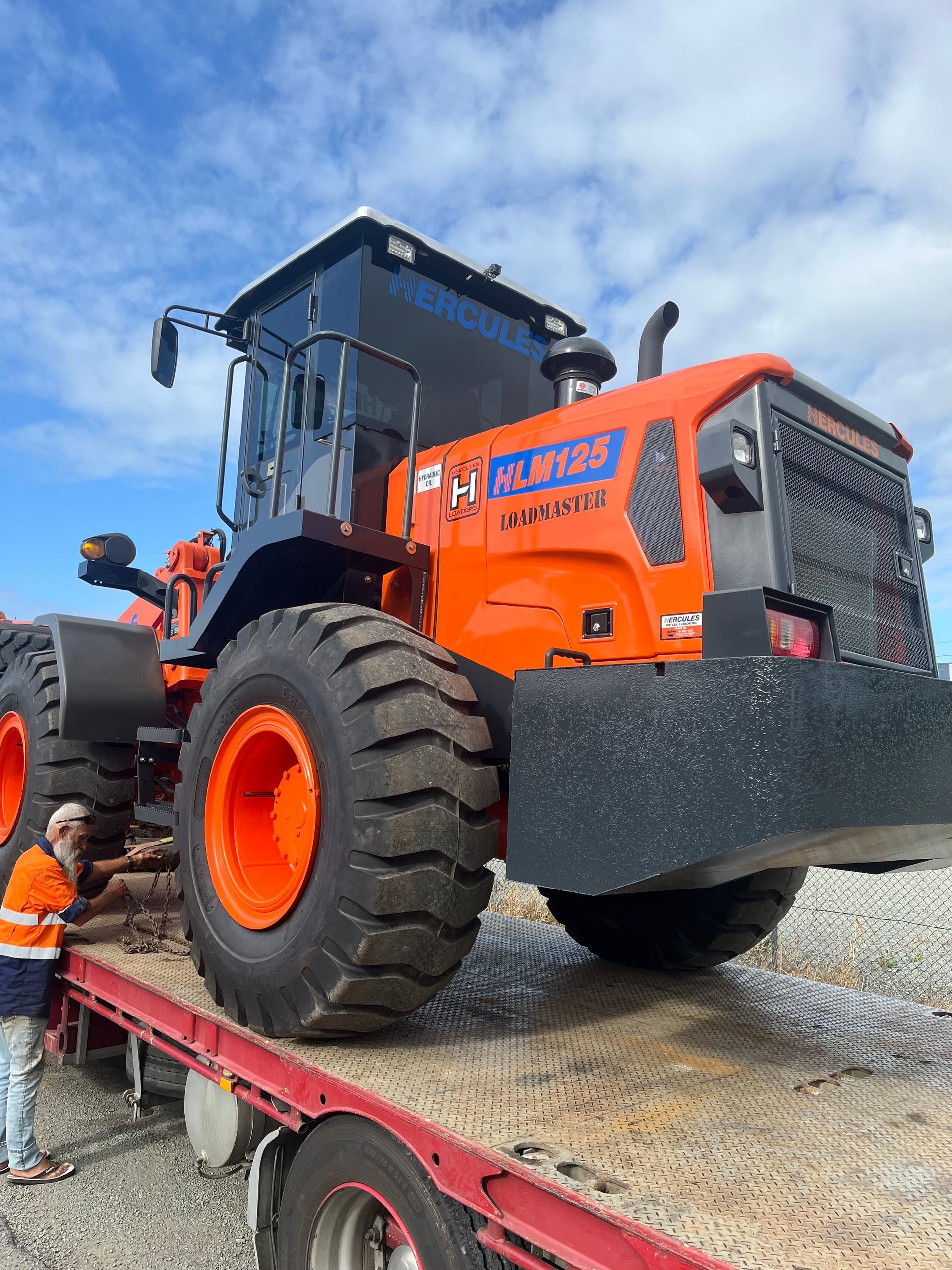Hercules earthmoving machine Australia