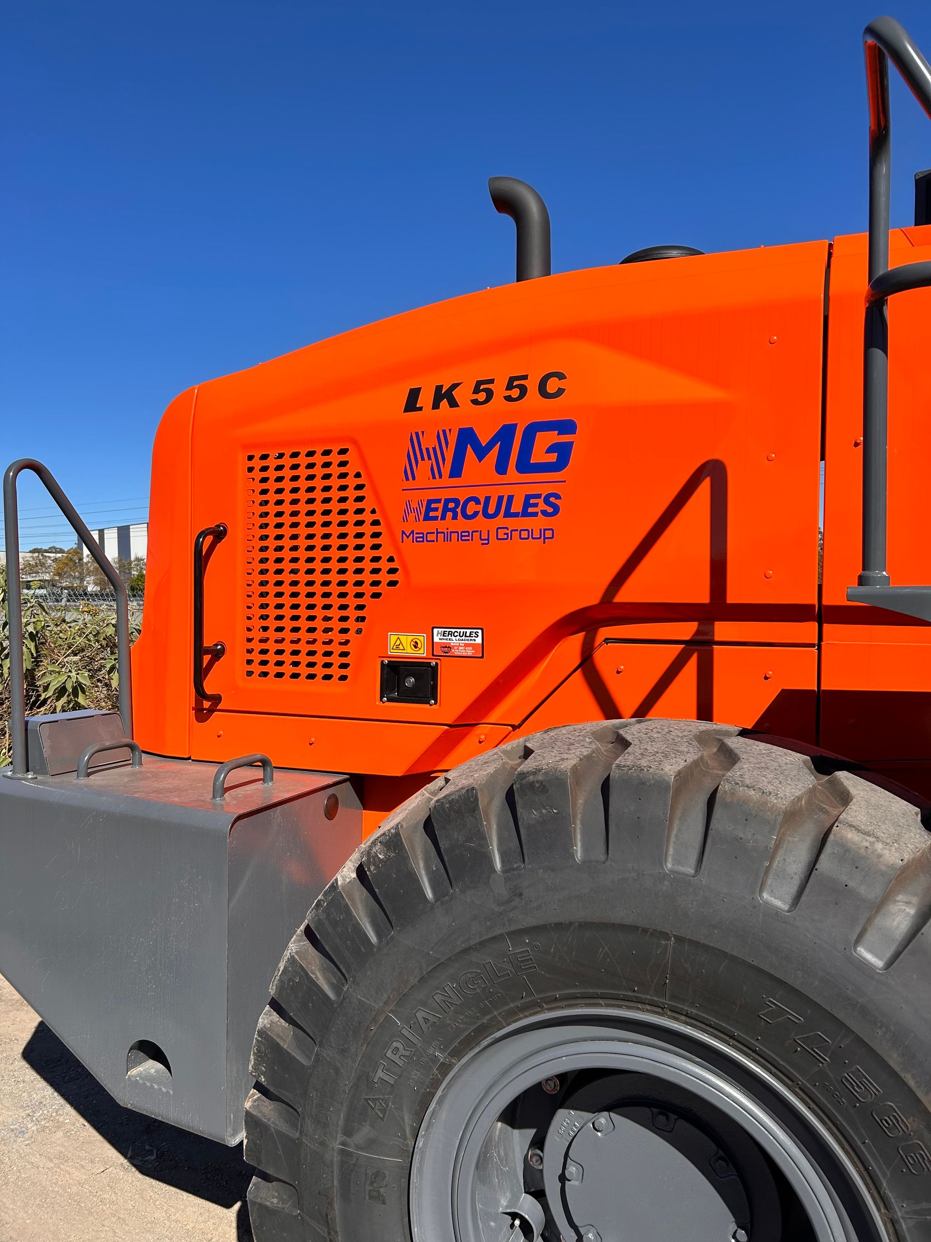 Hercules earthmoving machine Australia