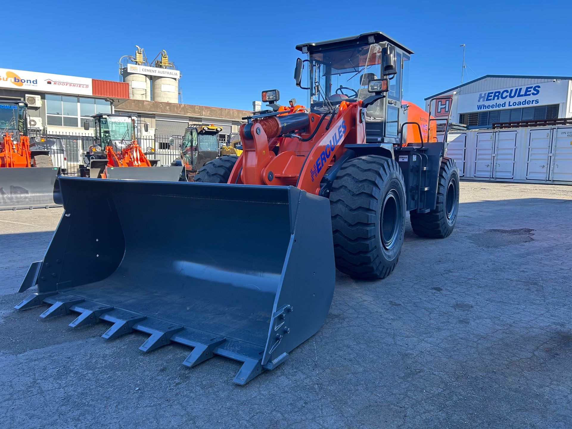 Hercules earthmoving machinery